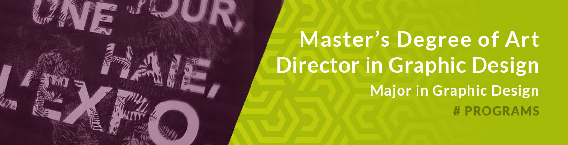 Mastère Directeur Artistique en design graphique - Option création Graphique