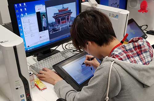 Second workshop day for our students. Projects are starting to take shape!