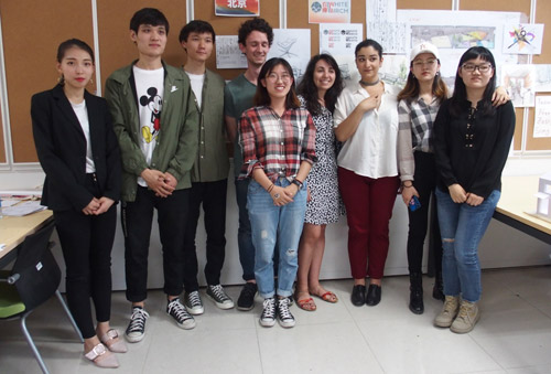 The contest’s winning group.
